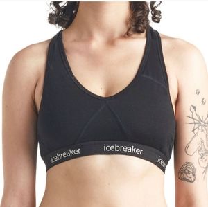 Icebreaker merino sprite racerback bra M BLACK